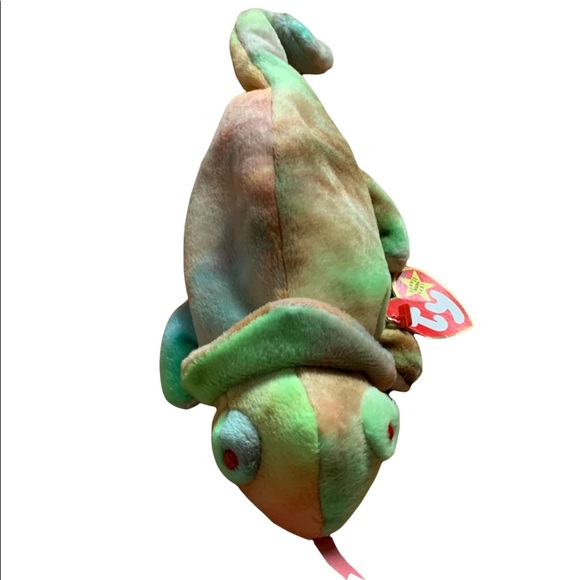 Ty Beanie Babies - Rainbow The Chameleon - Picture 2 of 6